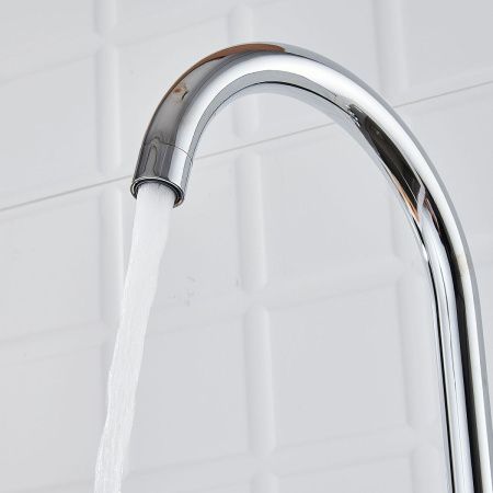 Смеситель для кухни Shevanik S428 на мойку хром