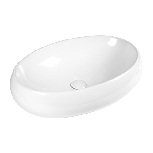 Раковина Bond Oval 61 см S58-600 накладная цвет белый глянцевый