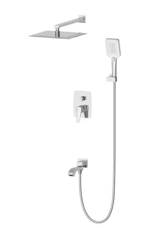 Душевая система Wonzon & Woghand FLEX WW-88939072-BN встраиваемый в стену