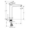 Смеситель Hansgrohe Talis E 71717990 на раковину золото