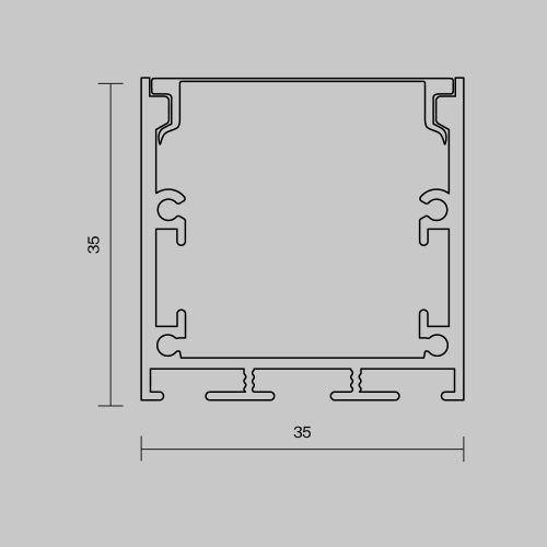 Алюминиевый профиль накладной Maytoni Led Strip 633003 - фото 5