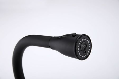 Смеситель для кухни Paulmark LANGE La214212-AN на мойку черный