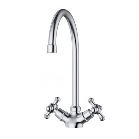 Смеситель для кухни Damixa Retro 230000000 на раковину хром без термостата