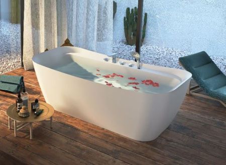 Ванна акриловая Aquatek АМАДЕО AQ-197778 170х80 отдельностоящая прямоугольная с ножками