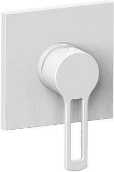 Смеситель для душа Paffoni Ringo RIN010BO/M встраиваемый в стену белый без термостата