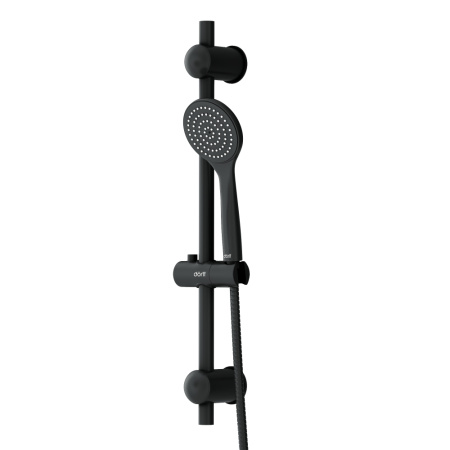 Душевой гарнитур Dorff Comfort D0108000BL настенный черный Душевой гарнитур Dorff Comfort D0108000BL настенный черный