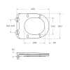 Унитаз напольный с бачком BelBagno SFERA-R BB2141CPR/BB902SC белый с сиденьем микролифт безободковый каскадный смыв