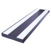 Панель светодиодная Uniel ULO-K16B 2x22W/4000K/L100 5W/3000K IP44 BLACK