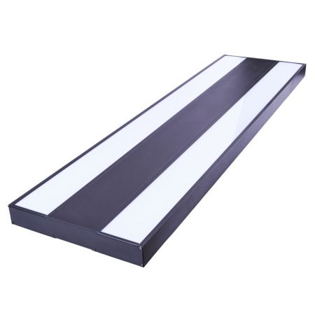 Панель светодиодная Uniel ULO-K16B 2x22W/4000K/L100 5W/3000K IP44 BLACK