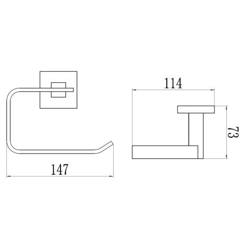 Бумагодержатель Savol S-06552Q - фото 3