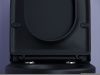 Унитаз напольный с бачком Ceramica Nova METROPOL CN4001MB черный с сиденьем микролифт безободковый душевой смыв