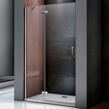 Душевая перегородка Good Door SATURN СА00003 120х185 стекло прозрачное профиль хром