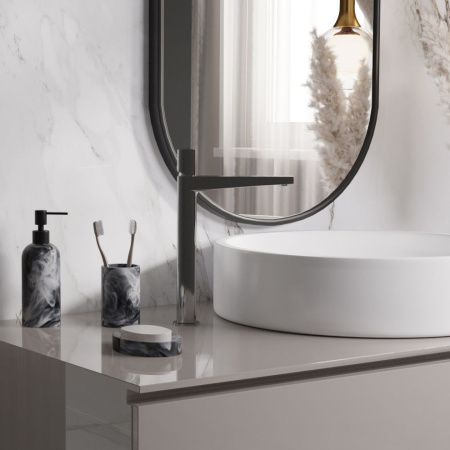 Смеситель Wasserkraft Naab 8600 8603H на раковину хром