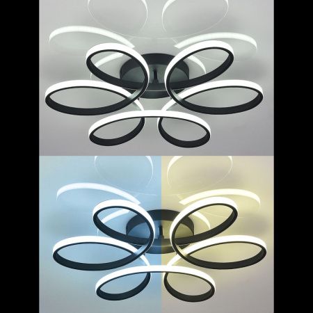 Люстра потолочная Natali Kovaltseva Cobra (Цобра) HIGH-TECH LED LAMPS 82025