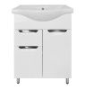 Тумба с раковиной Azario Стиль CS00070392 60х50 напольная цвет белый