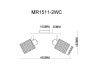 Спот Myfar Cathy (Цатхы) MR1511-2WC