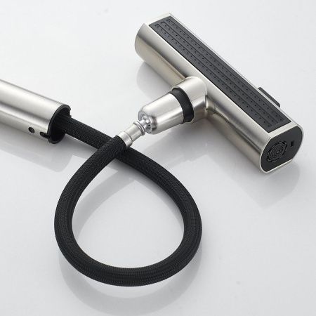 Смеситель для кухни Raffine F203L на мойку сатин