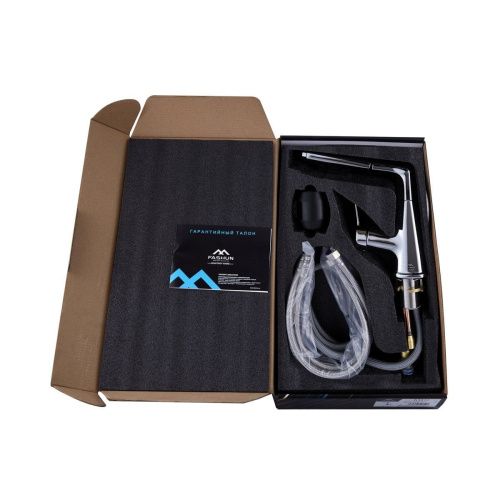 Смеситель Fashun A4018 на раковину хром - фото 4