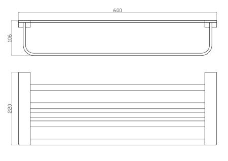 Полотенцедержатель Wonzon & Woghand Eclipse WW-9181