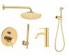 Душевая система Paffoni Light KITZLIG015HG071KING встраиваемая в стену