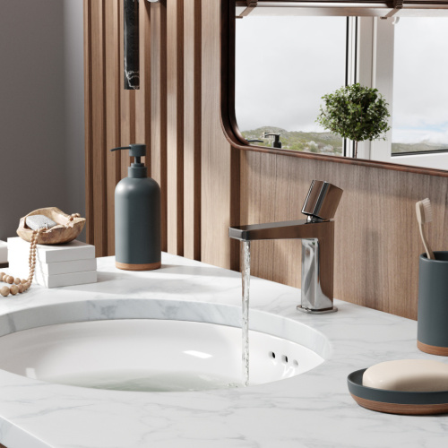 Смеситель WasserKRAFT Naab 8600 8603 на раковину хром - фото 2