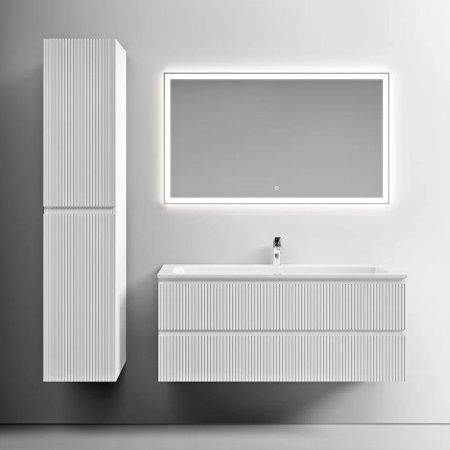 Тумба под раковину Sancos SNOB T SNT120W 120х40 подвесная цвет белый