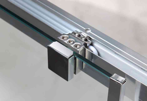 Душевой уголок Cezares LUX-SOFT LUX-SOFT-W-AH-1-150/90-C-Cr-IV 150х90 стекло прозрачное профиль хром глянцевый без поддона - фото 2