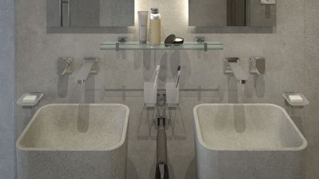 Полка в ванную комнату Artwelle HAGEL 992760