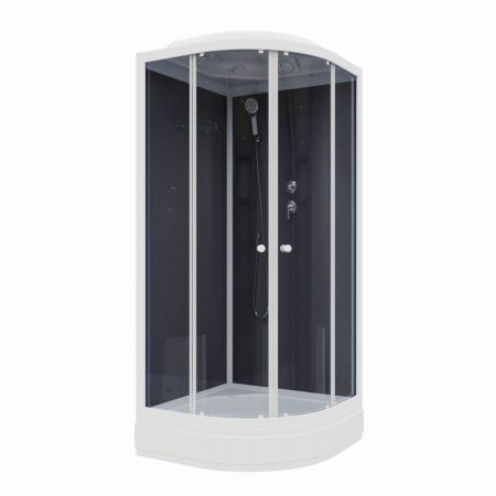 Душевая кабина Parly Classic CM86 85х85 четверть круга с крышей ориентация универсальная