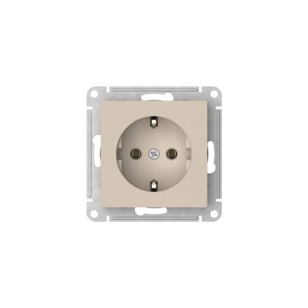 Розетка с заземлением 16А Systeme Electric AtlasDesign (АтласДесигн) ATN001243S