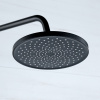 Верхний душ Bond Circle B01-9988 черный матовый