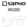 Крючок Sapho X-ROUND XR200