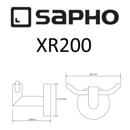 Крючок Sapho X-ROUND XR200