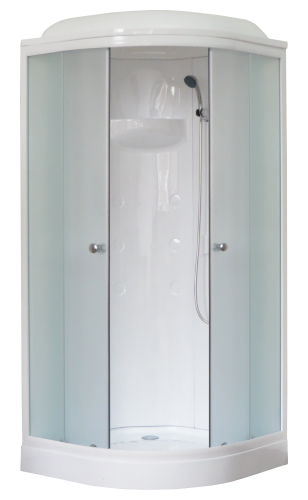 Душевая кабина Royal Bath HK RB90HK1-M 90х90 четверть круга с крышей