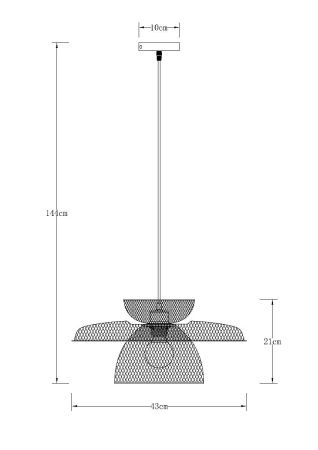 Светильник подвесной Arte Lamp Castello (Цастелло) A7067SP-1BK