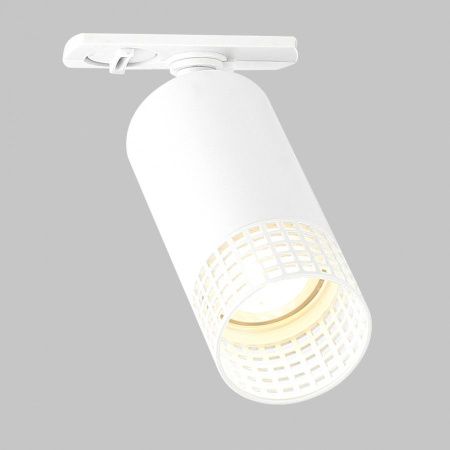 Трековый однофазный светильник IMEX Grido GU10 (Гридо ГУ10) IL.0010.0016-WH