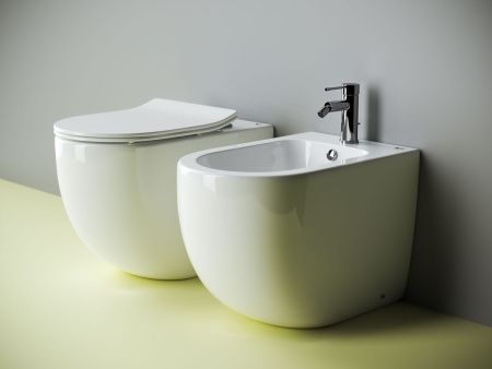 Биде напольное Ceramica Nova METROPOL CN4005 цвет белый