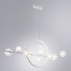 Люстра потолочная Arte Lamp Saturn (Сатурн) A7790SP-75WH