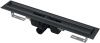 Душевой лоток Alcadrain Black APZ1BLACK-750 75х5 черный