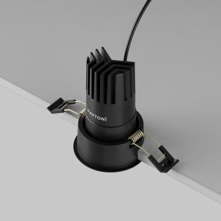 Светильник встраиваемый Maytoni Technical Dip DL116-10W-2.7K-B