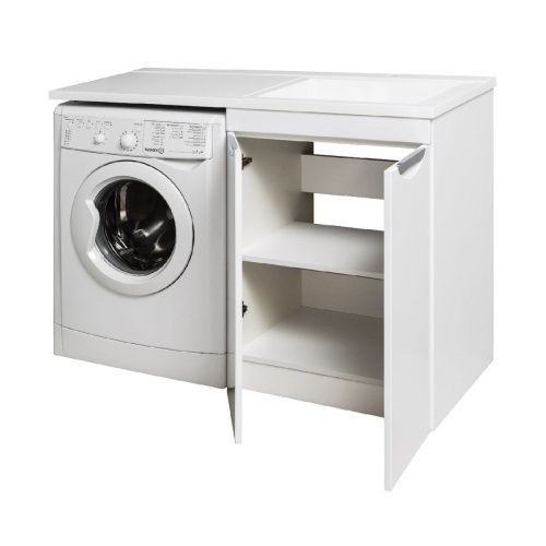 Тумба под раковину Runo Лира УТ000003443 60х50 напольная цвет белый - фото 4