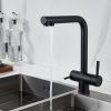 Смеситель для кухни Shevanik S468H на мойку черный