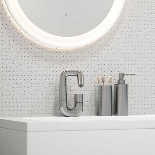 Смеситель Iddis TWIST TWISBBTi01 на раковину хром - фото 2