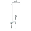 Душевая стойка Hansgrohe Raindance 27288000 настенная цвет хром с термостатом