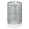 Душевая кабина AvaCan L510LED 100х100 четверть круга с крышей ориентация универсальная