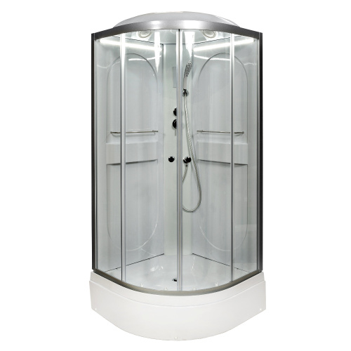 Душевая кабина AvaCan L510LED 100х100 четверть круга - фото 3