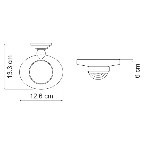 Мыльница WasserKRAFT 7029 - фото 4