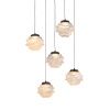 Светильник подвесной Delight Collection MD25030003-5A matt black/clear