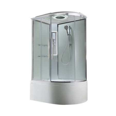 Душевая кабина AvaCan EM EM5811LLEDT 110х80 асимметричная с крышей ориентация левая