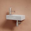 Раковина из сантехнического фарфора Ceramica Nova ELEMENT CN6051R 40х20 подвесная цвет белый 1 отверстие под смеситель